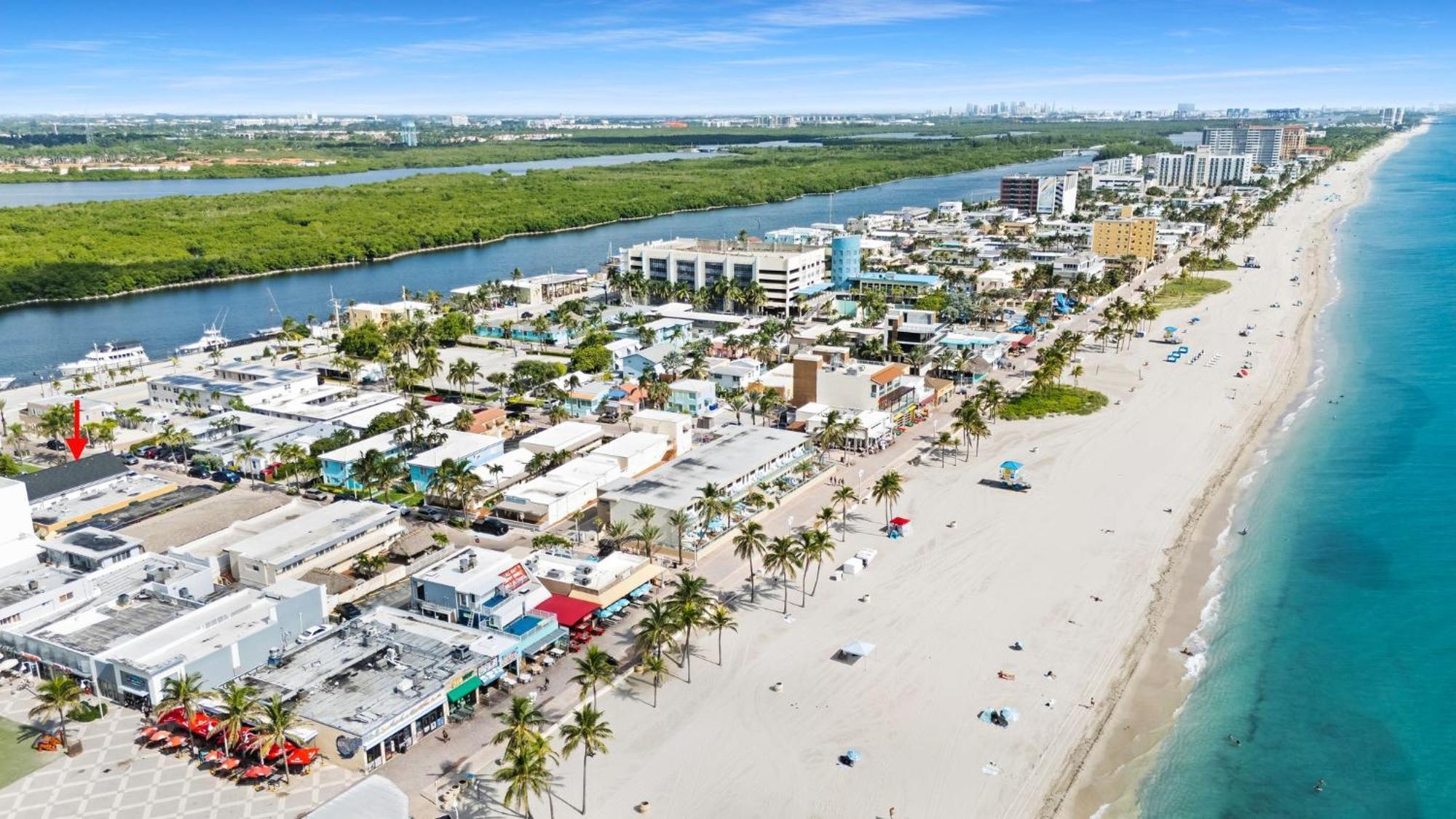 Oceanside Boutique Loft Apt Cozy Beach Unit # 7 Hollywood Exterior foto