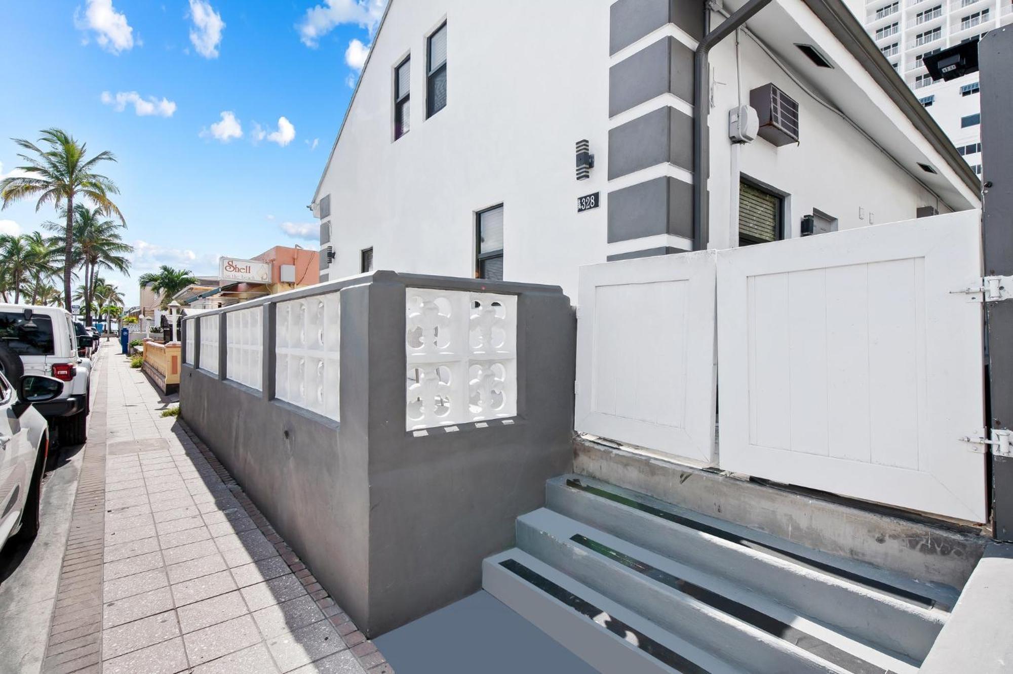 Oceanside Boutique Loft Apt Cozy Beach Unit # 7 Hollywood Exterior foto